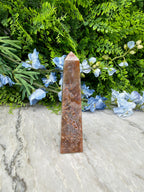 Sageniet Agaat obelisk