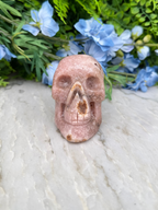Druzy Roze Amethist schedel hoge kwaliteit en handgeslepen (366 gr/8.5 cm)