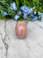 Druzy Roze Amethist schedel hoge kwaliteit en handgeslepen (366 gr/8.5 cm)