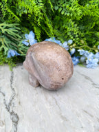 Druzy Roze Amethist schedel hoge kwaliteit en handgeslepen (1401 gr/12.5 cm)