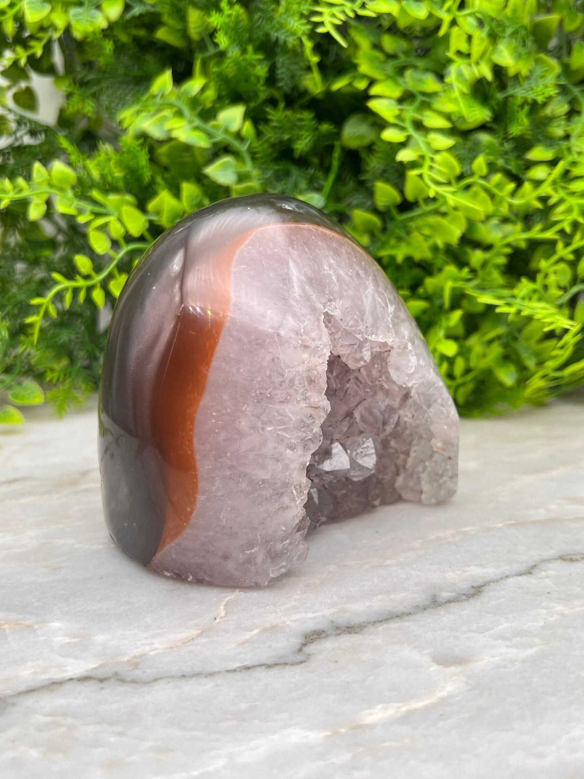Agaat met Rookkwarts by KEY LIME STORE
