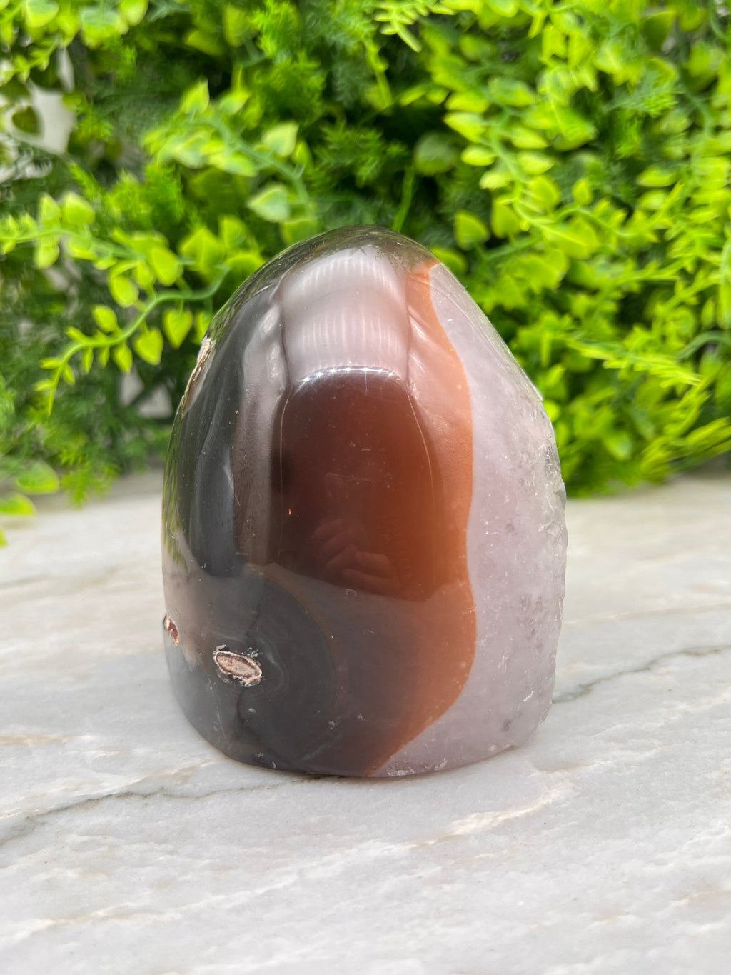 Agaat met Rookkwarts by KEY LIME STORE