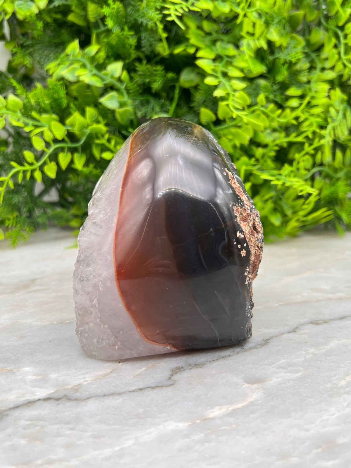 Agaat met Rookkwarts by KEY LIME STORE