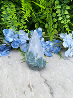 Druzy Agaat diamantvorm (208 gr/9 cm)