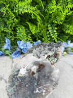 Amethist flower op standaard (628 gr/19 cm)
