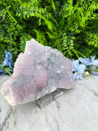 Amethist flower op standaard (976 gr/19 cm)