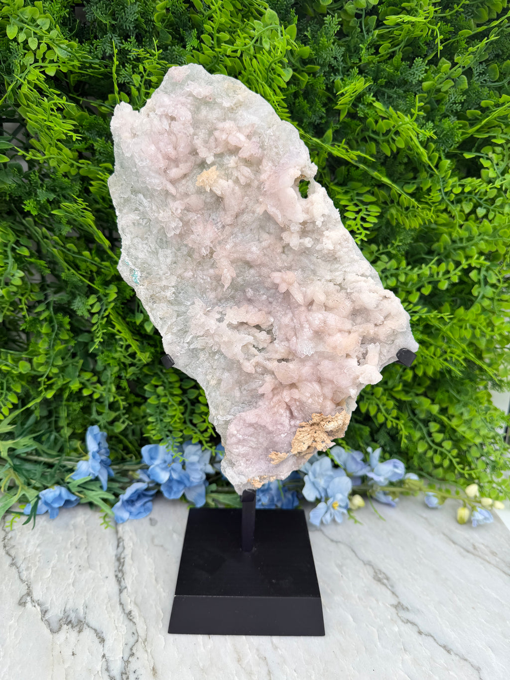 Amethist flower op standaard (1216 gr/36.5 cm)