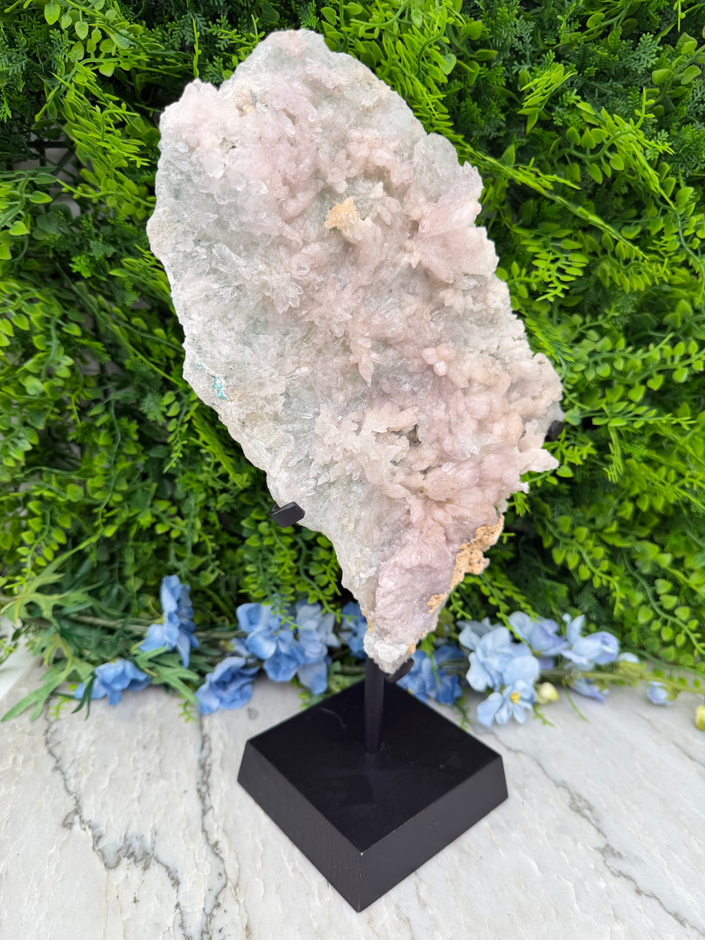 Amethist flower op standaard (1216 gr/36.5 cm)