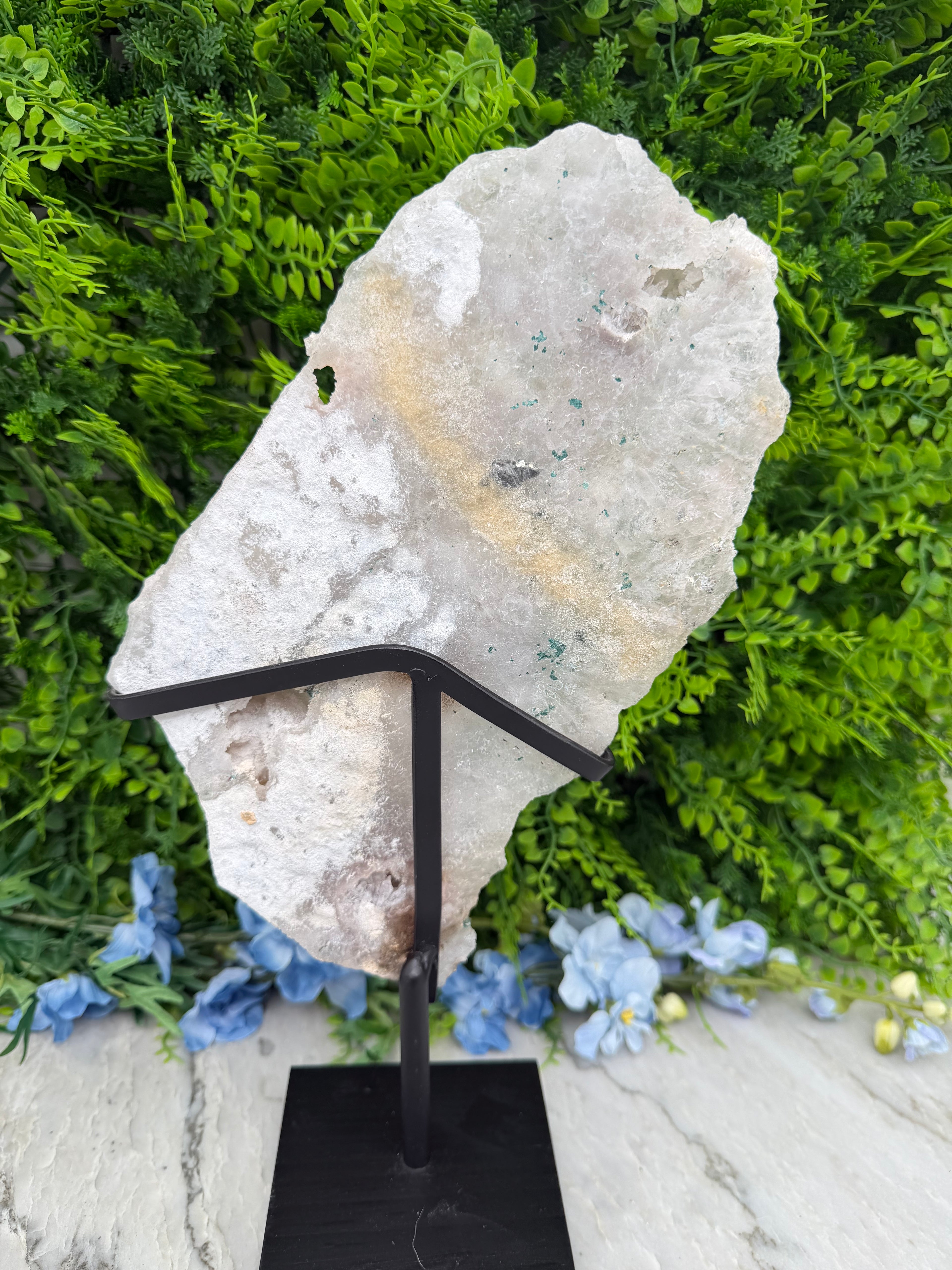 Amethist flower op standaard (1216 gr/36.5 cm)