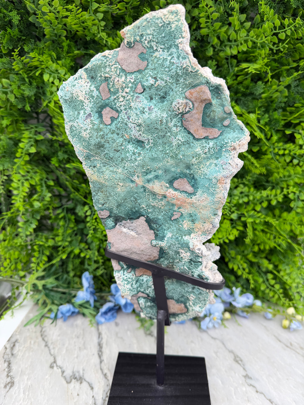 Amethist flower op standaard (1574 gr/43.5 cm)