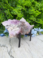 Amethist flower op standaard (1142 gr/21 cm)
