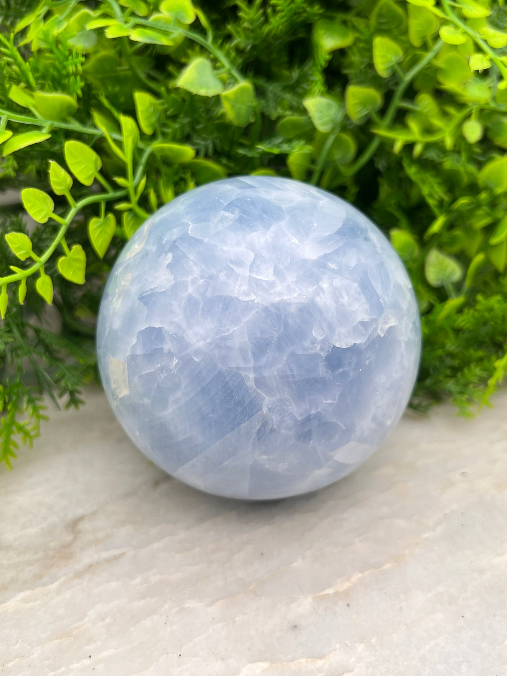 Blauwe Calciet bol