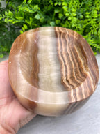 Zeepbakje van Bruine Calciet