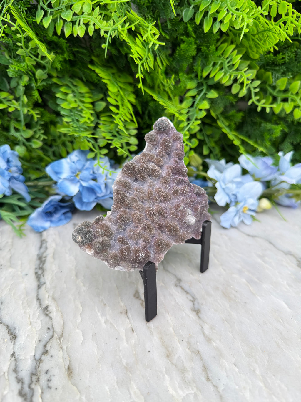 Amethist flower op standaard (226 gr/11 cm)