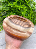Zeepbakje van Bruine Calciet