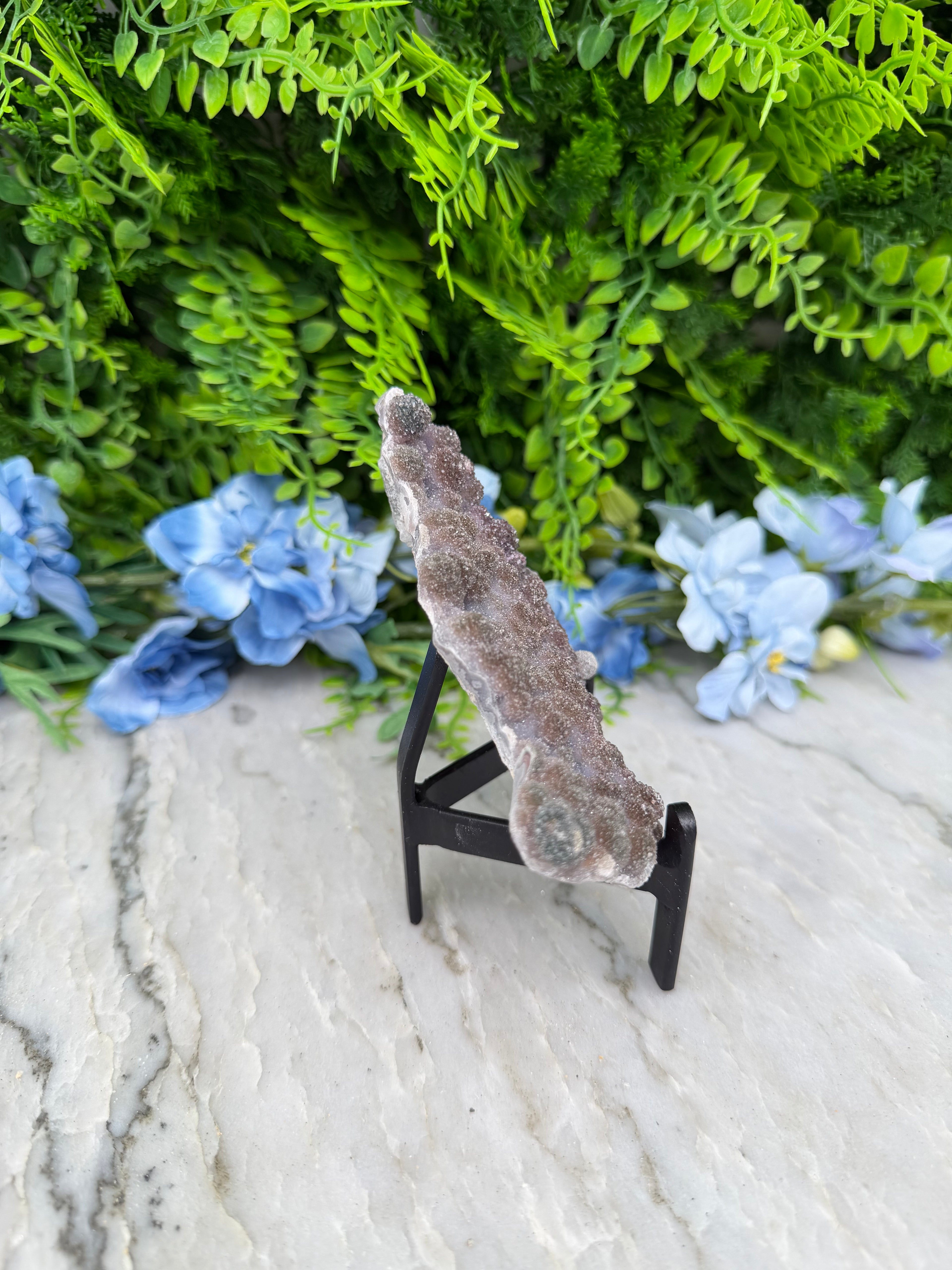 Amethist flower op standaard (226 gr/11 cm)