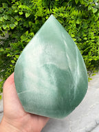 Groene Aventurijn vlam XL