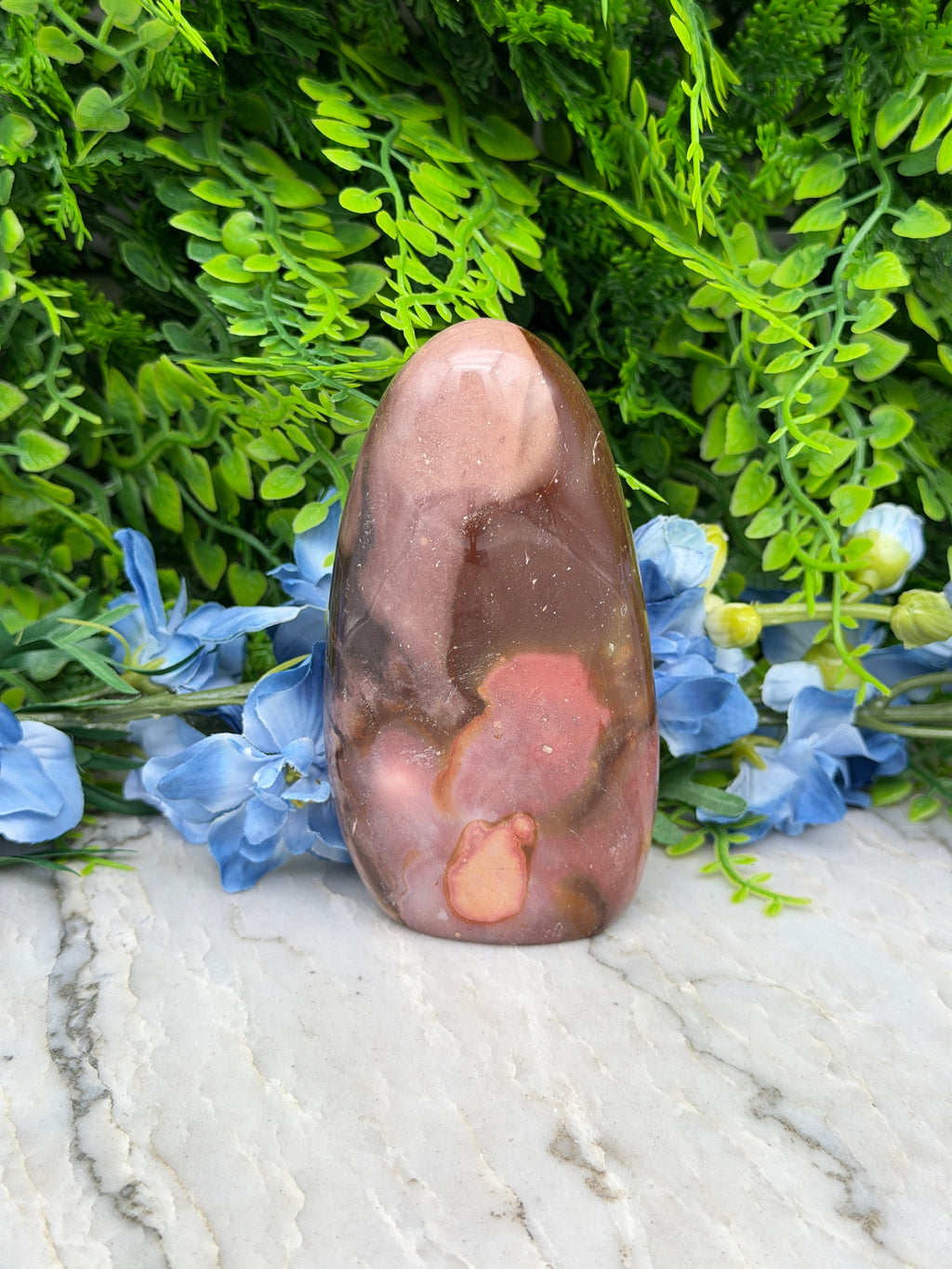Polychroom Jaspis freeform freeform (330 gr/11 cm)