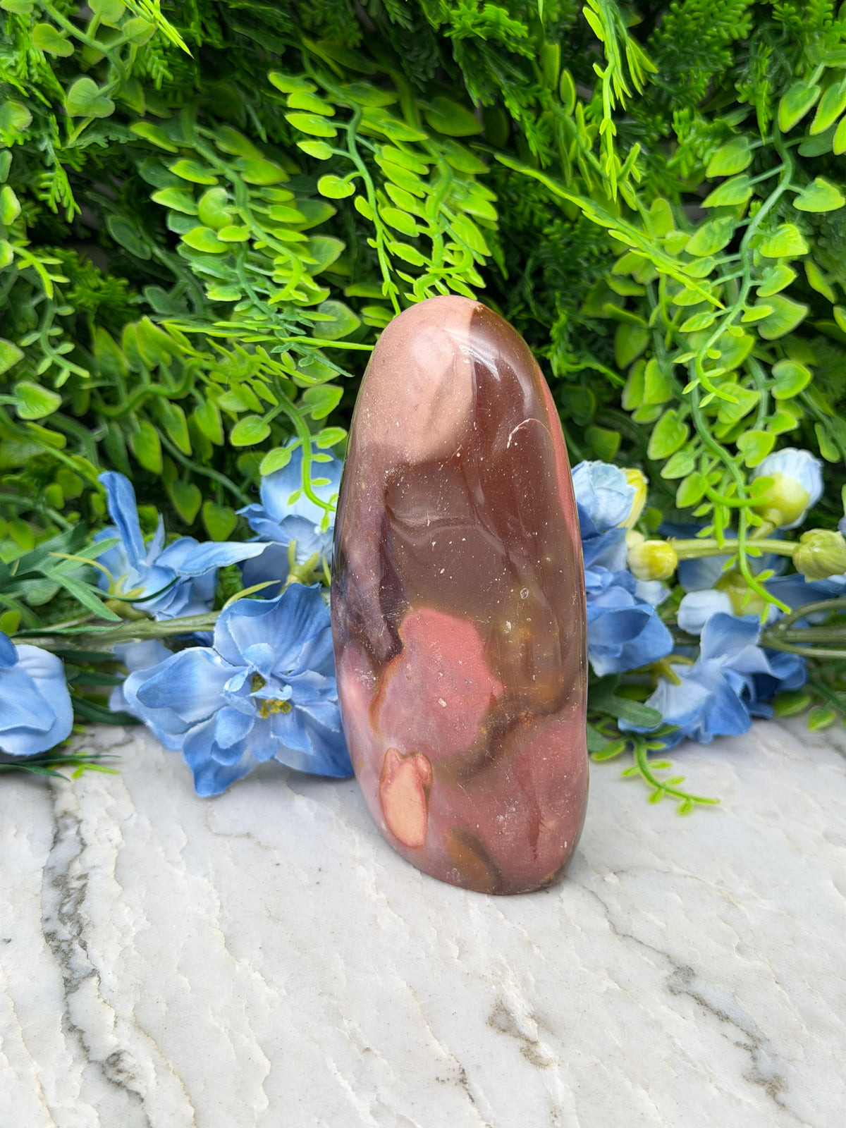 Polychroom Jaspis freeform freeform (330 gr/11 cm)