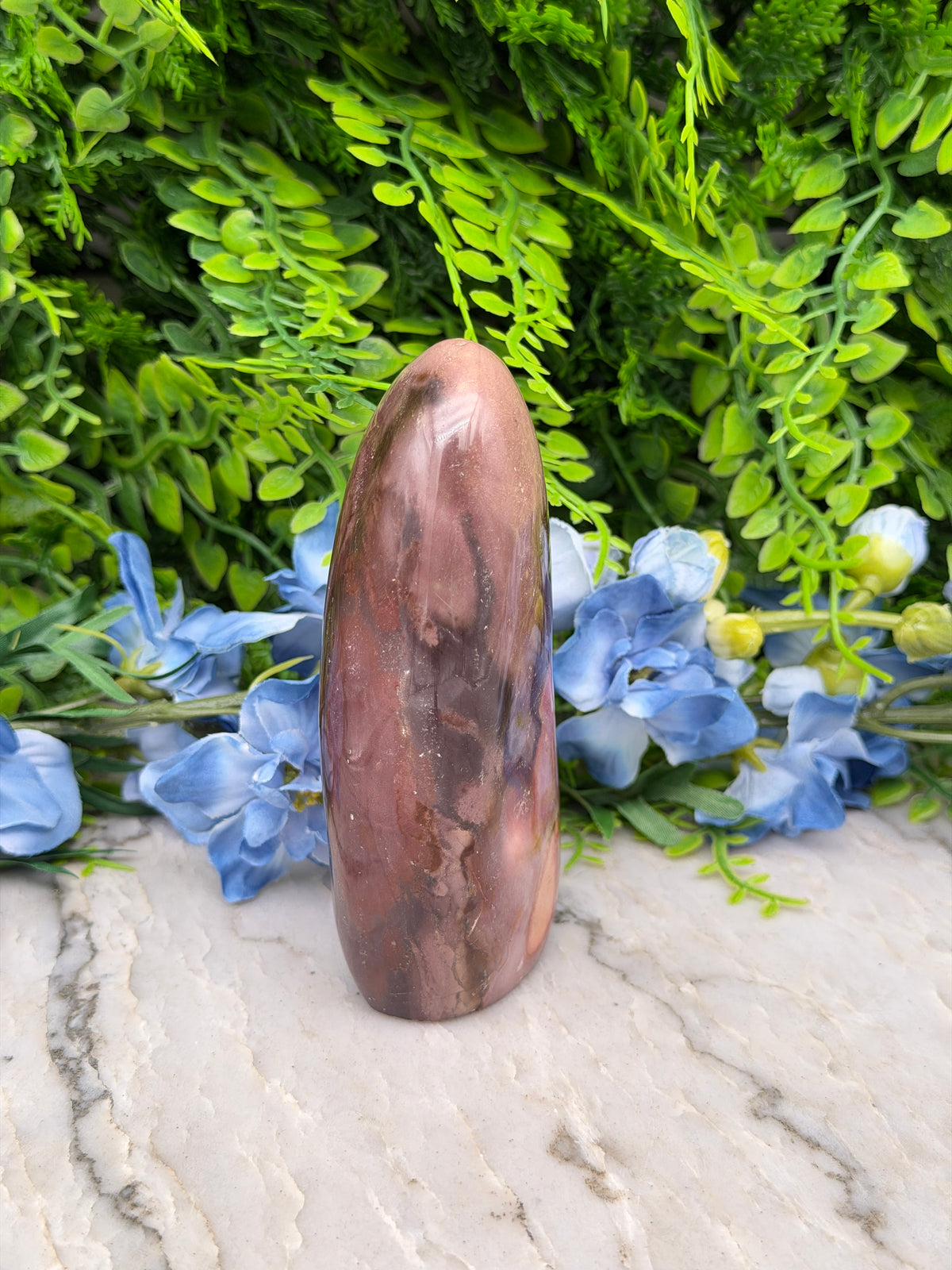 Polychroom Jaspis freeform freeform (330 gr/11 cm)