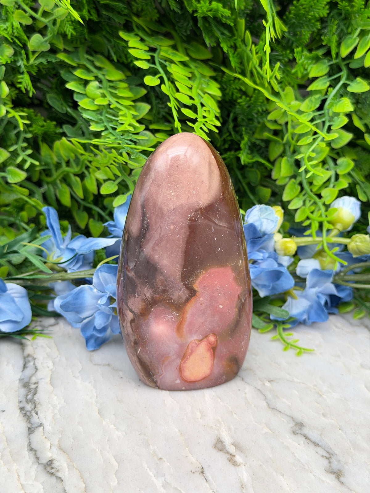 Polychroom Jaspis freeform freeform (330 gr/11 cm)