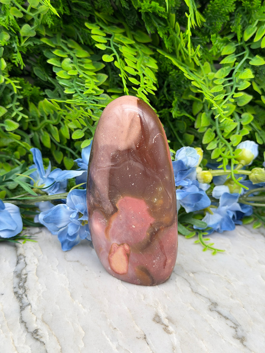 Polychroom Jaspis freeform freeform (330 gr/11 cm)