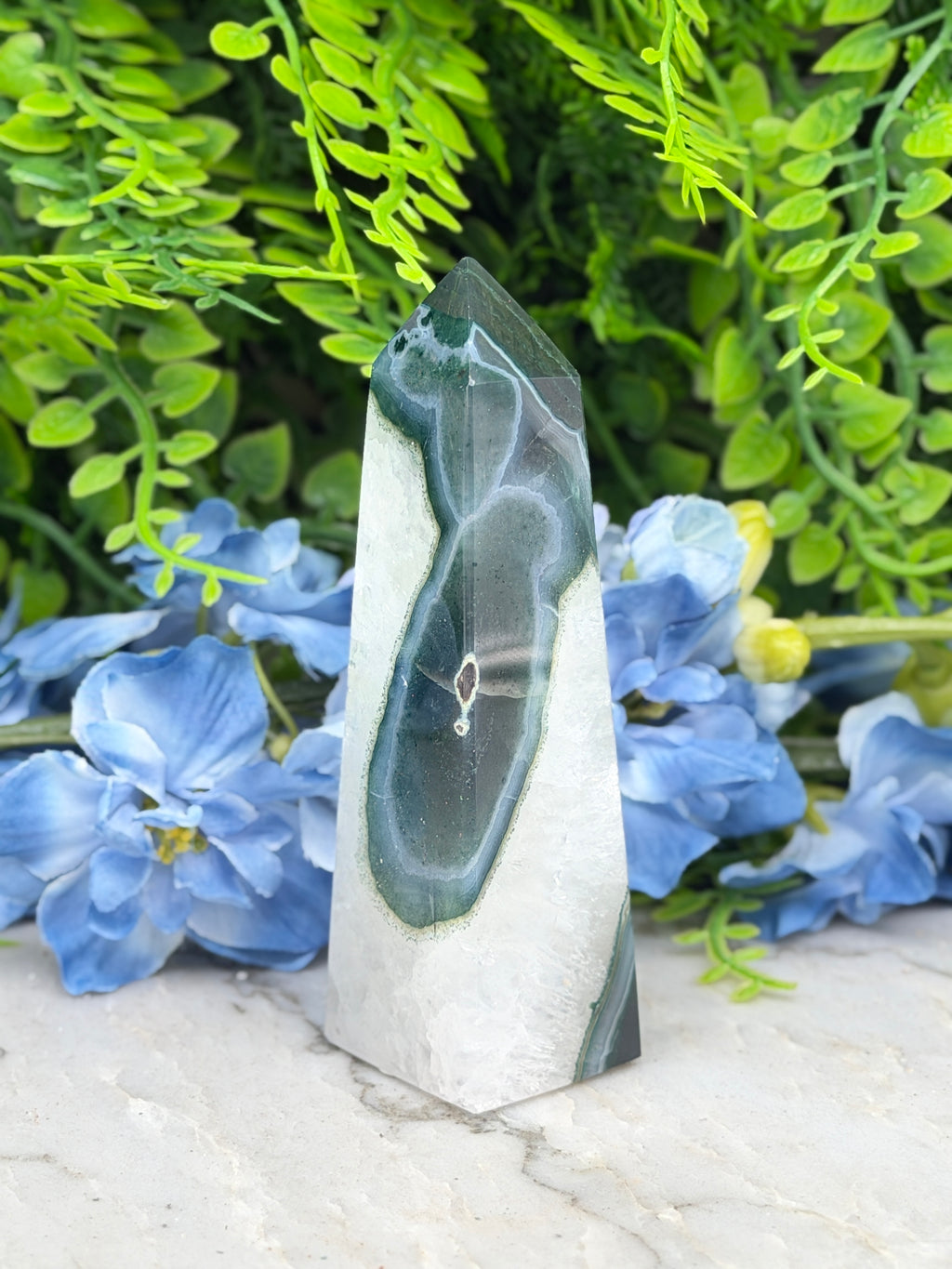 Agaat toren (132 gr/10 cm)