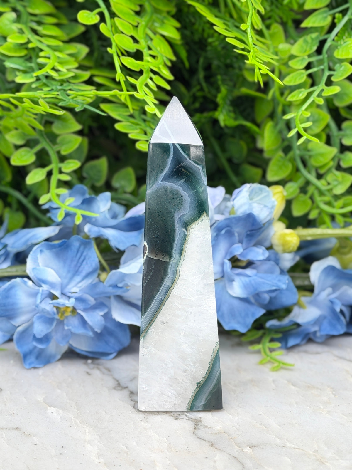 Agaat toren (132 gr/10 cm)