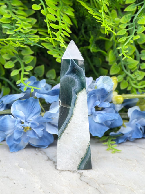 Agaat toren (132 gr/10 cm)