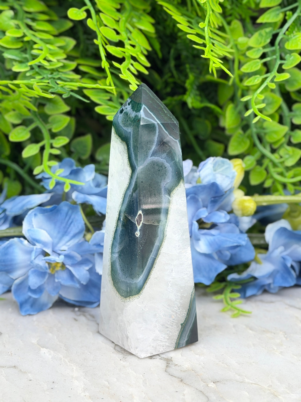 Agaat toren (132 gr/10 cm)
