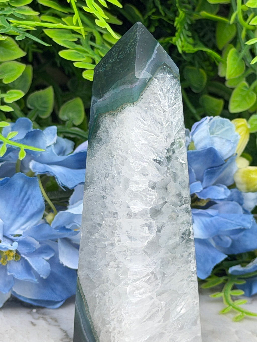 Agaat toren (132 gr/10 cm)