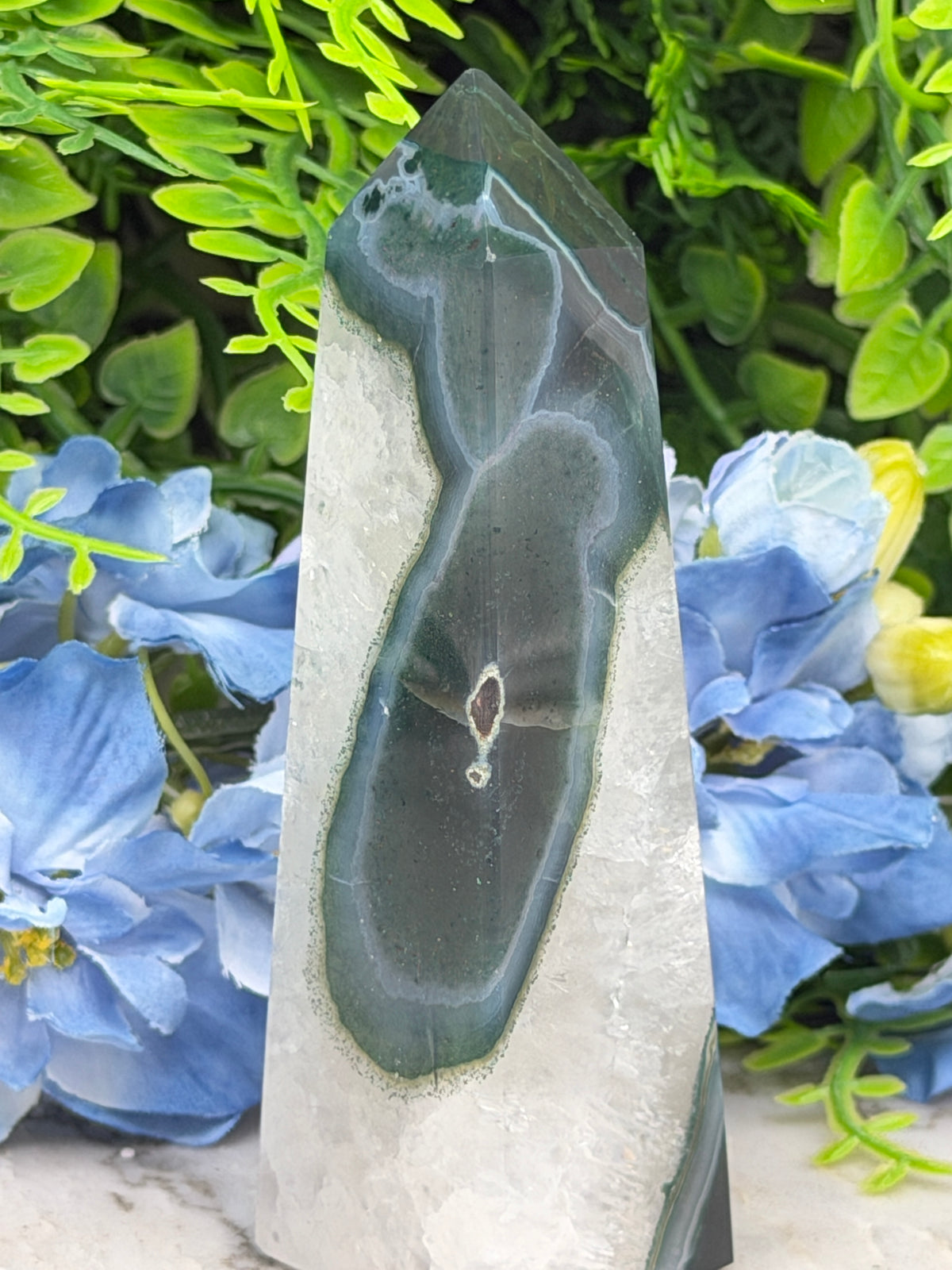 Agaat toren (132 gr/10 cm)