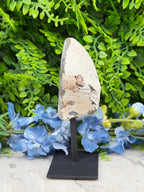 Agaat geode op standaard (358 gr/14 cm)