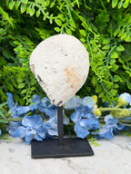 Agaat geode op standaard (358 gr/14 cm)
