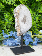 Agate geode on a stand (402 gr/16 cm)