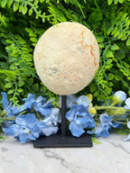 Agaat geode op standaard (418 gr/15 cm)