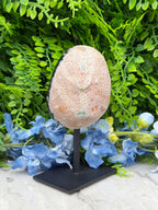 Agaat geode op standaard (420 gr/13 cm)