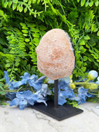 Agaat geode op standaard (420 gr/13 cm)