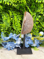 Agaat geode op standaard (356 gr/14 cm)