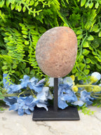 Agaat geode op standaard (356 gr/14 cm)