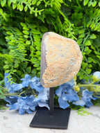 Agaat geode op standaard (430 gr/13 cm)