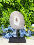 Agaat geode op standaard (430 gr/13 cm)