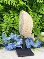 Agaat geode op standaard (476 gr/14 cm)