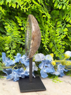 Agate geode on a stand (292 gr/14 cm)