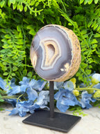 Agaat geode op standaard (480 gr/14 cm)