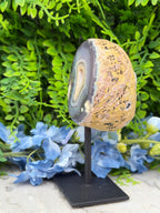 Agaat geode op standaard (480 gr/14 cm)