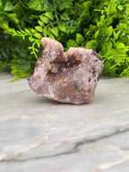 Roze Amethist cluster ruw by KEY LIME STORE