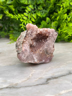 Roze Amethist cluster ruw by KEY LIME STORE