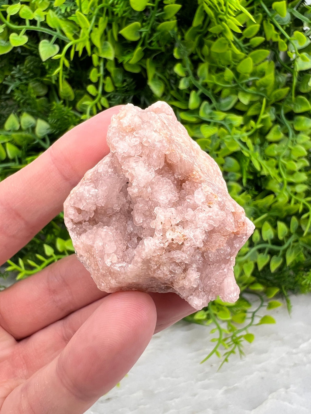 Roze Amethist cluster ruw by KEY LIME STORE