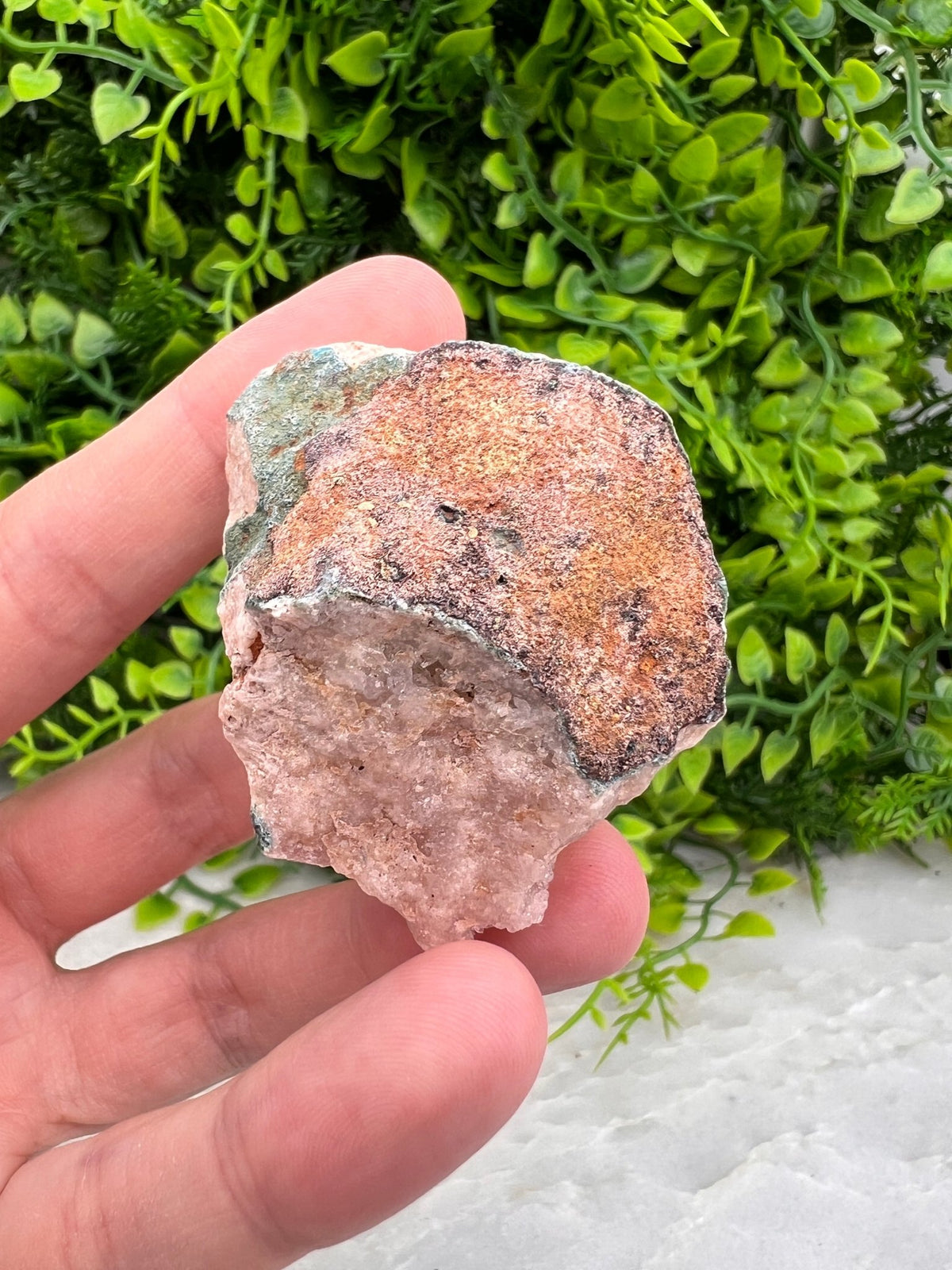 Roze Amethist cluster ruw by KEY LIME STORE